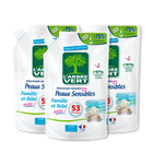 Lot de 3 recharges adoucissant peaux sensibles 3 x 800 mL
