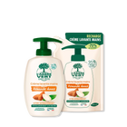 Pack crème lavante mains et recharge Amande douce 2 x 300 mL
