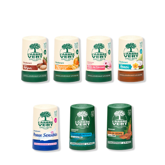 Pack découverte déodorants bille 50 mL