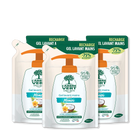 Lot de 3 recharges gel lavant mains Monoï 3 x 300 mL