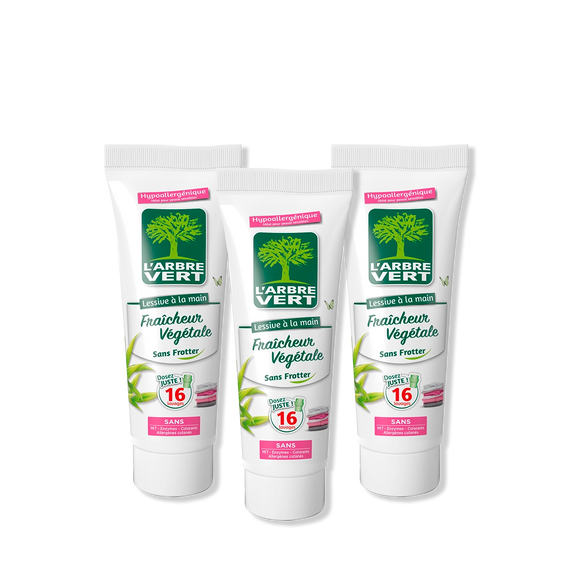 Lot de 3 tubes lessive à la main 3 x 250 mL