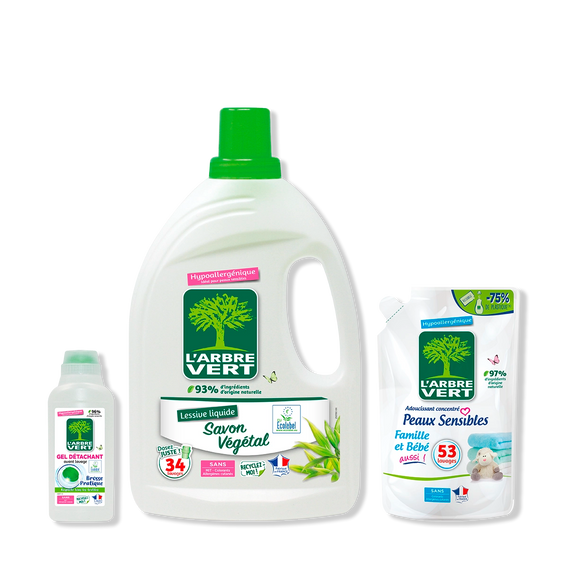 Trio "soin du linge"