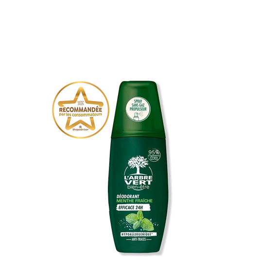 Déodorant spray - Homme Menthe fraîche 75 mL