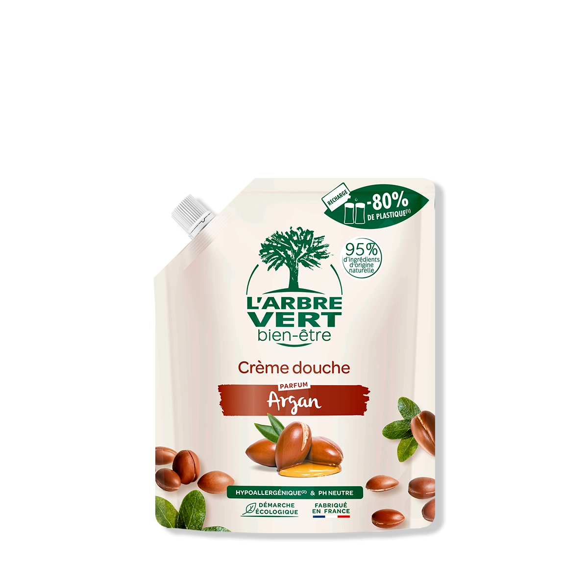 Recharge crème douche Argan 500mL
