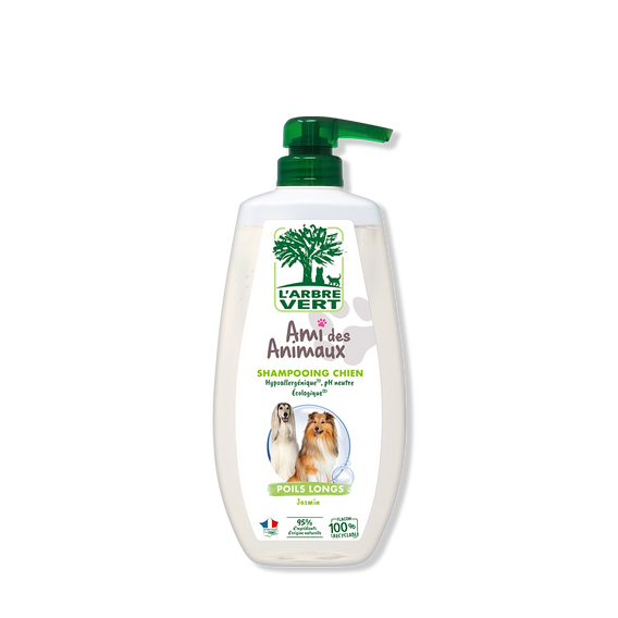 Shampooing chien poils longs Ami des Animaux Jasmin 720 mL