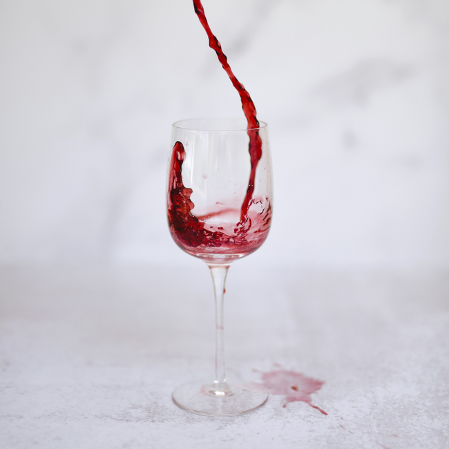 Comment enlever une tache de vin ?