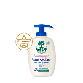 Crème lavante mains Peaux sensibles 300 mL