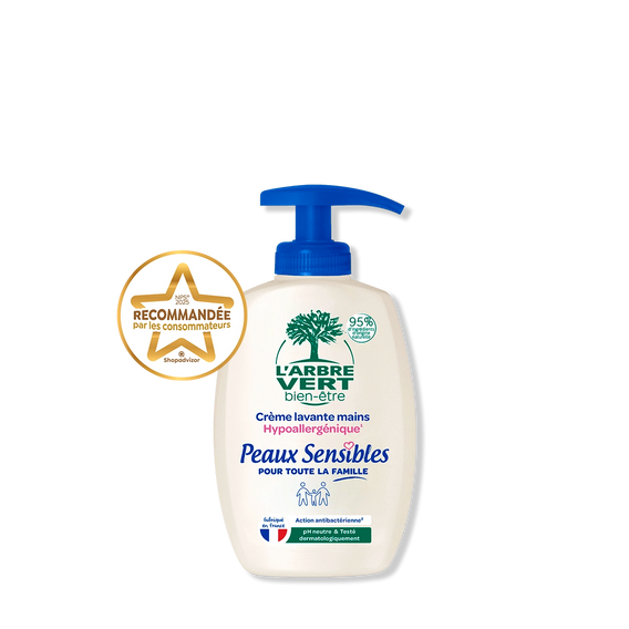 Crème lavante mains Peaux sensibles 300 mL