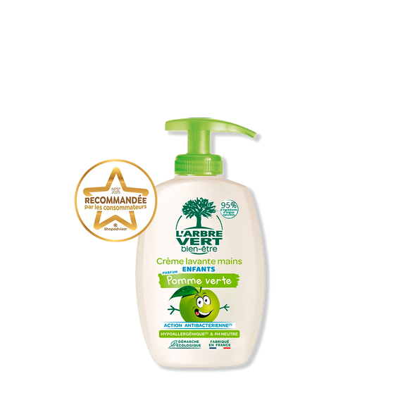 Crème lavante mains - Enfants Pomme verte 300 mL