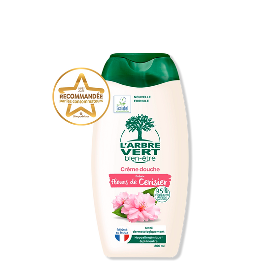 Crème douche Parfum Fleurs de Cerisier 260 mL