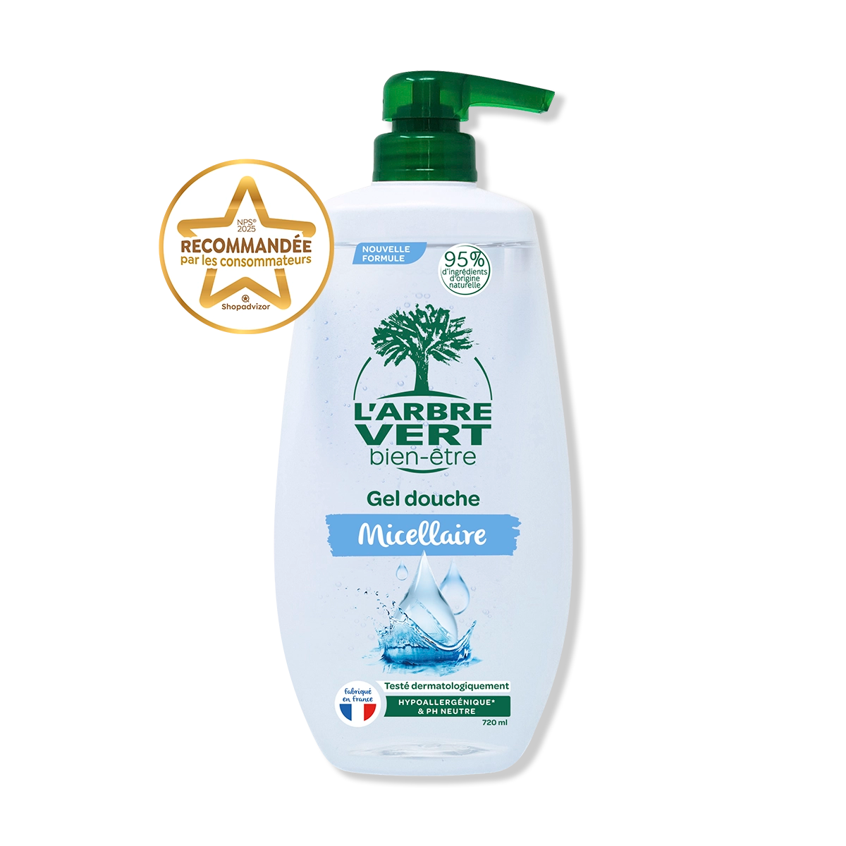 Gel douche Micellaire 720 mL