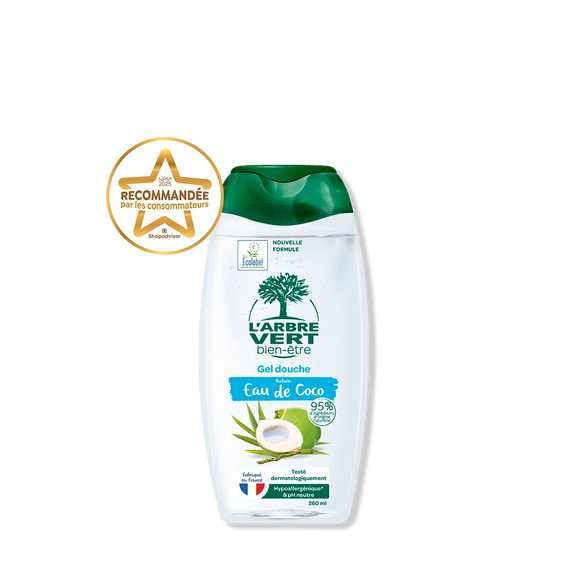 Gel douche Parfum Eau de coco 260 mL