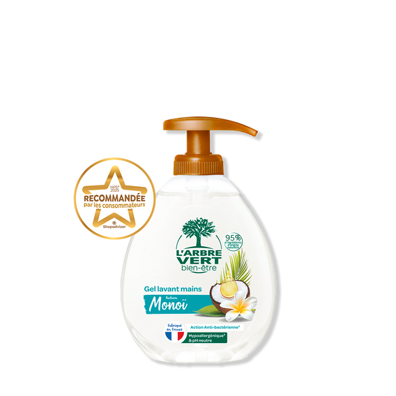 Gel lavant mains Monoï 300 mL