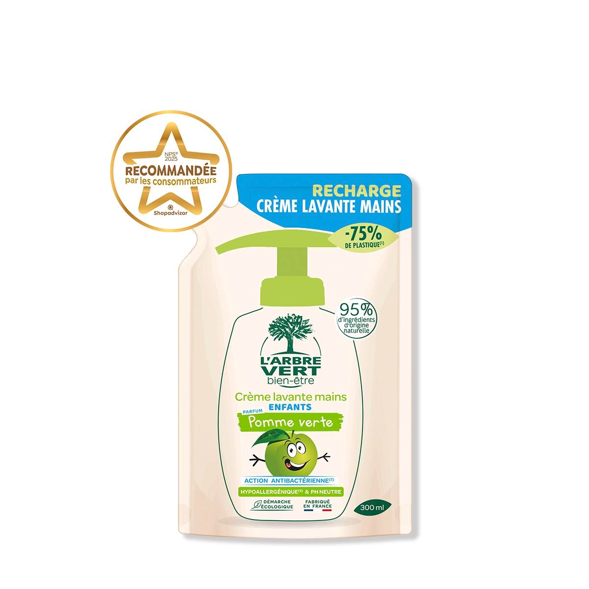 Recharge crème lavante mains - Enfants