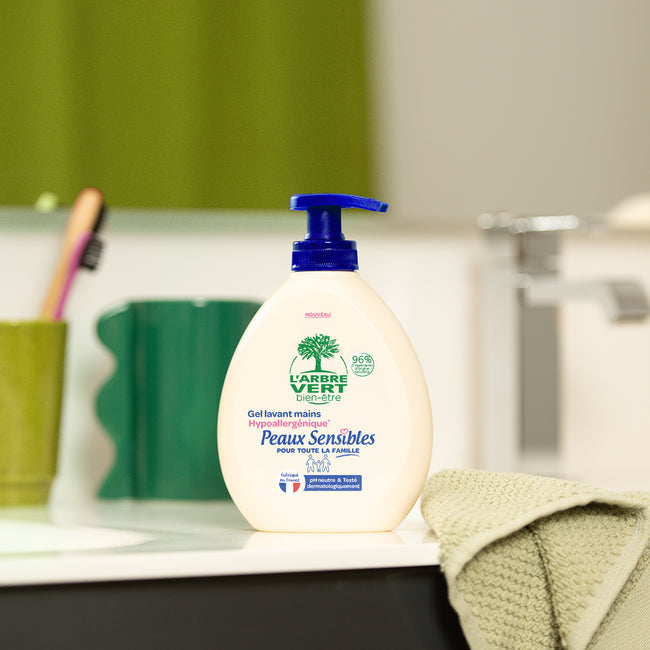 Crème lavante mains Peaux sensibles 300 mL