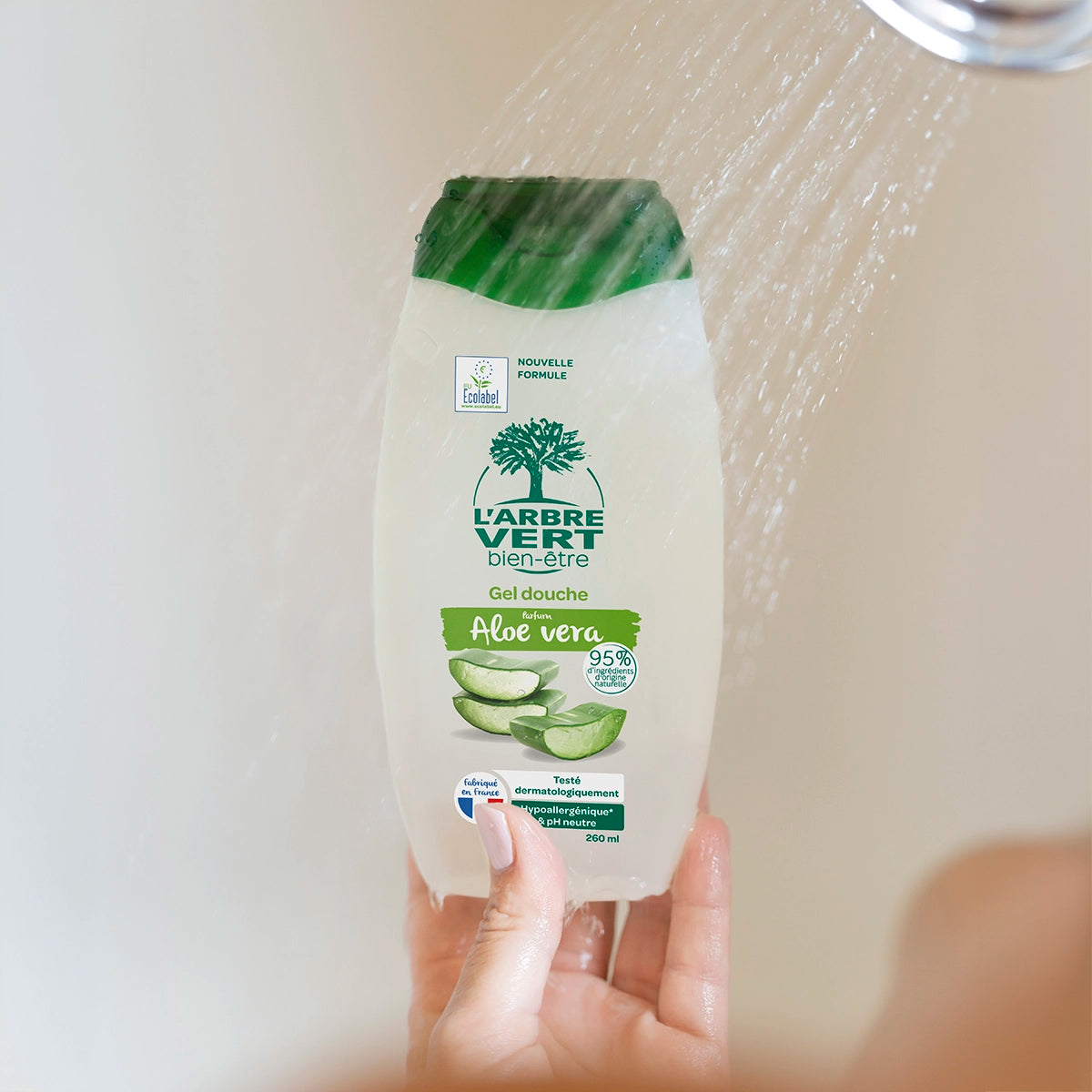 Gel douche Parfum Aloe vera 260 mL