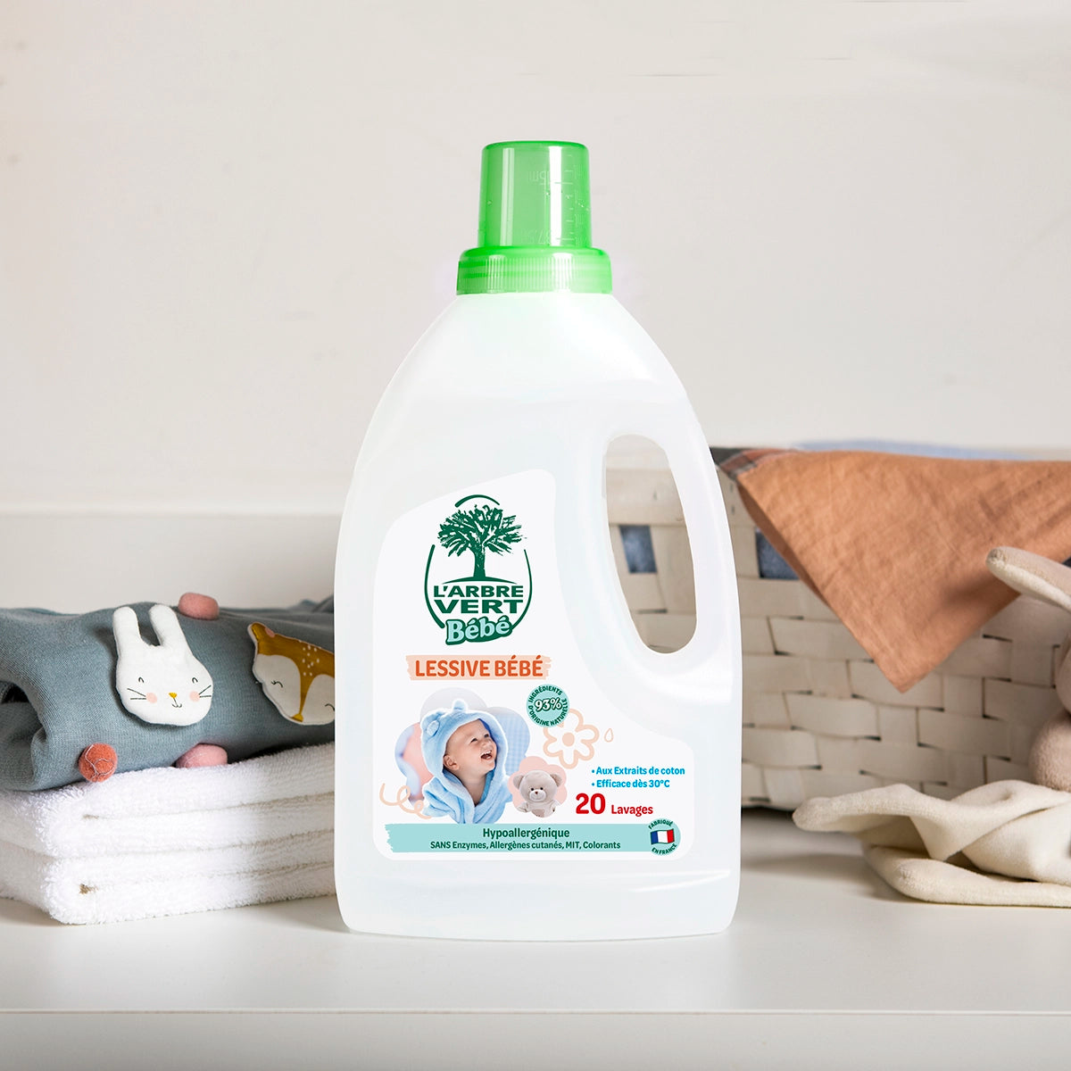 Lessive liquide Bébé 1,2L