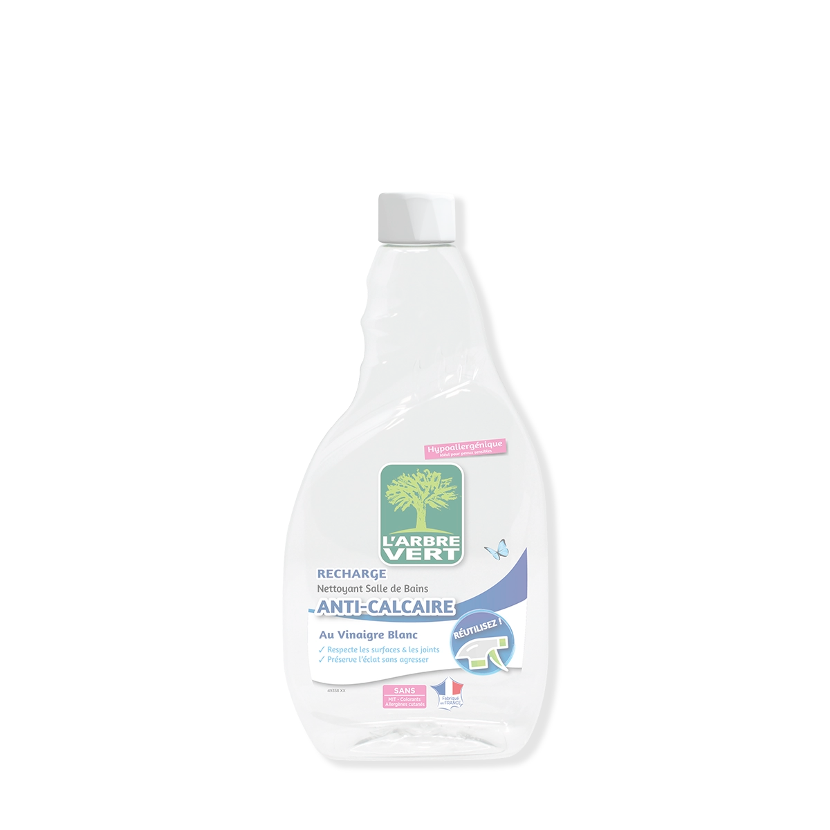 Recharge Flacon nettoyant Anti-calcaire 740mL