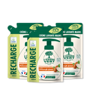 Lot de 3 recharges crème lavante mains Amande douce 3 x 300 mL