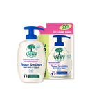Pack crème lavante et recharge Peaux Sensibles 2 x 300 mL