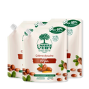 Lot de 3 recharges Crème douche Parfum Argan 3 x 500mL