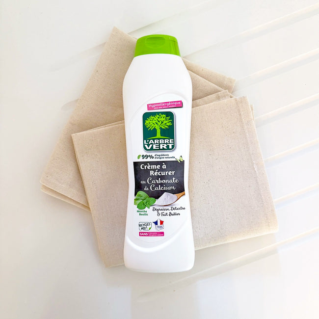 Crème à récurer Menthe basilic 500 mL