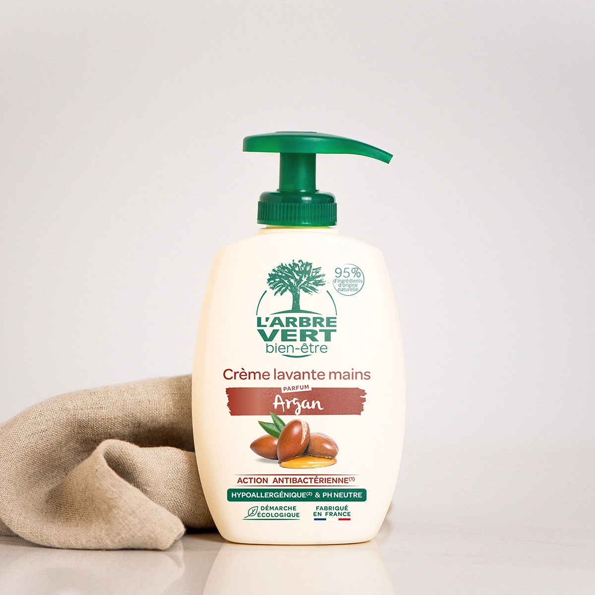 Crème lavante mains Argan 300 mL
