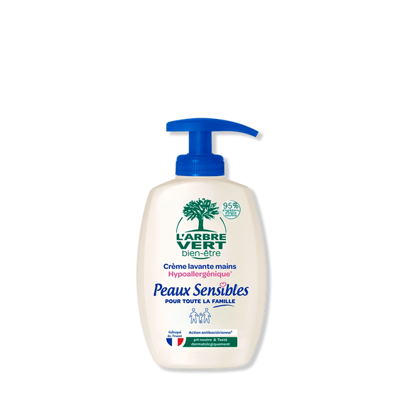 Crème lavante mains Peaux sensibles 300 mL
