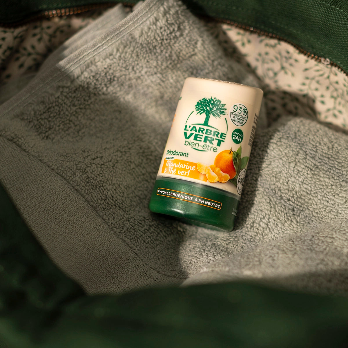 Déodorant Bille 24H Parfum Mandarine & Thé vert 50 mL