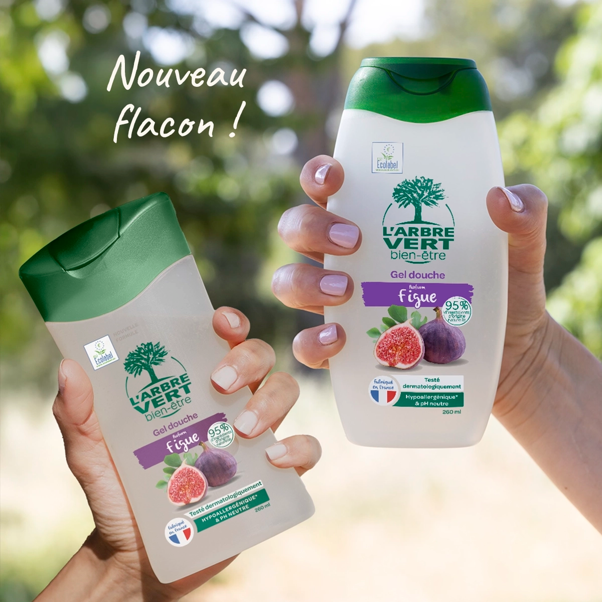 Gel douche Parfum Figue 260 mL