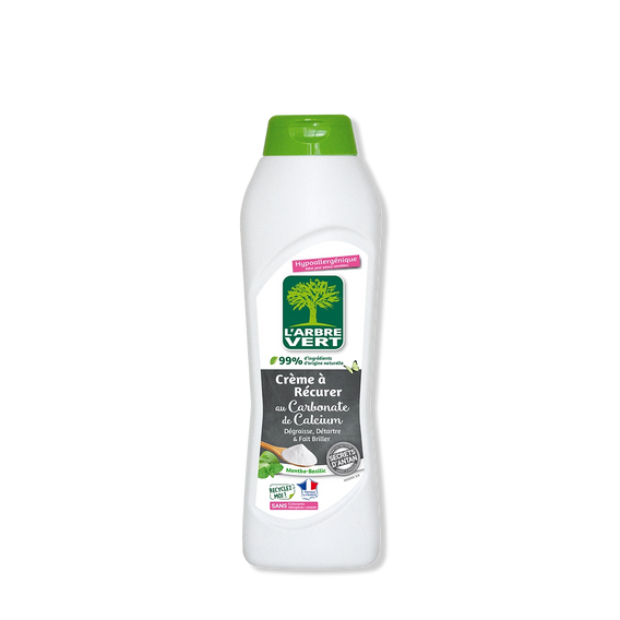 Crème à récurer Menthe basilic 500 mL