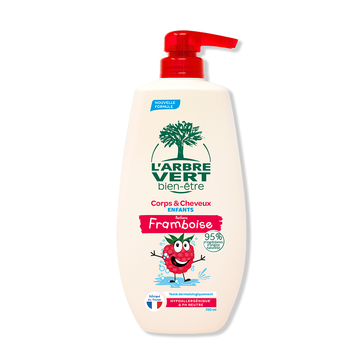 Crème douche enfants Parfum Framboise 720 mL