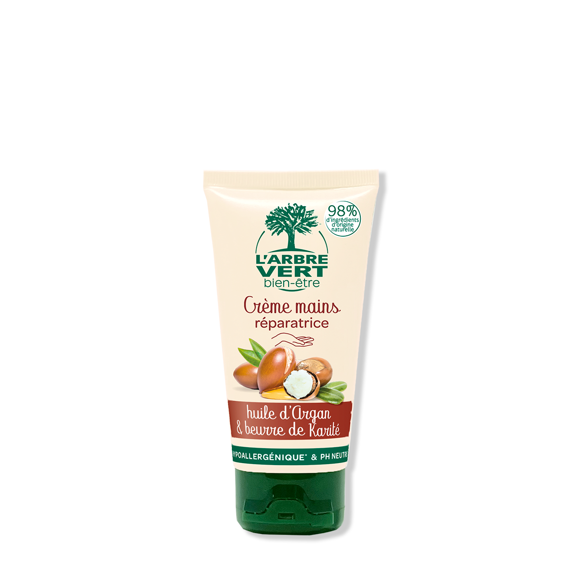 Crème mains à l'huile d'Argan Beurre de karité 75 mL