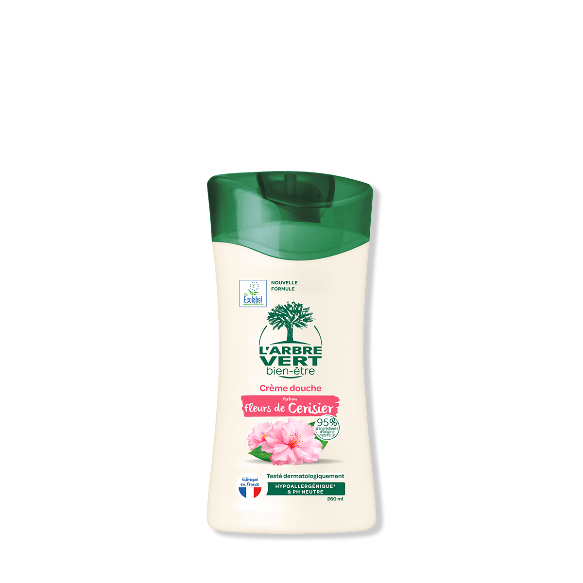 Crème douche Parfum Fleurs de Cerisier 260 mL