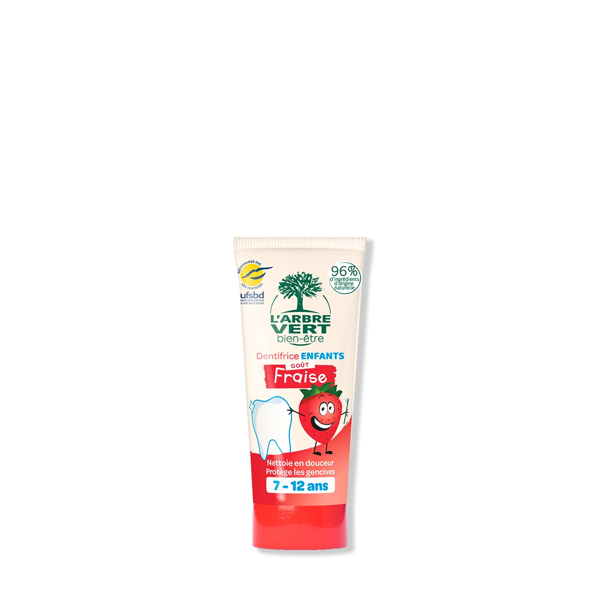 Dentifrice Enfants 7 à 12 ans Goût Fraise 50 mL