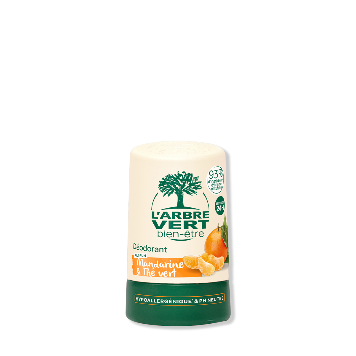 Déodorant Bille 24H Parfum Mandarine & Thé vert 50 mL