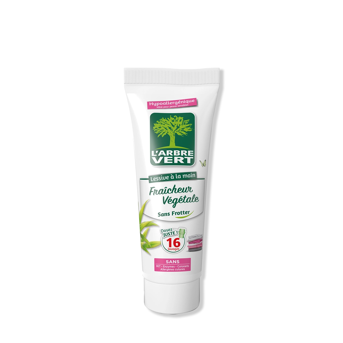 Tube lessive à la main Savon Végétal 250 mL