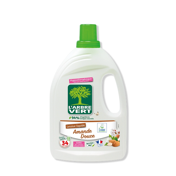 Lessive liquide Amande douce 1,53L