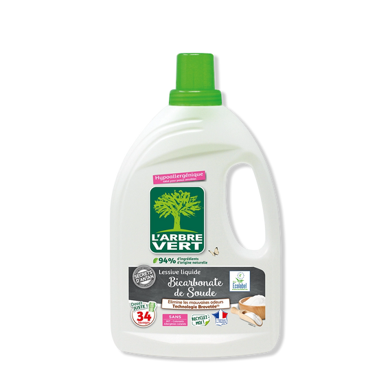 Lessive liquide Bicarbonate de soude 1,53L