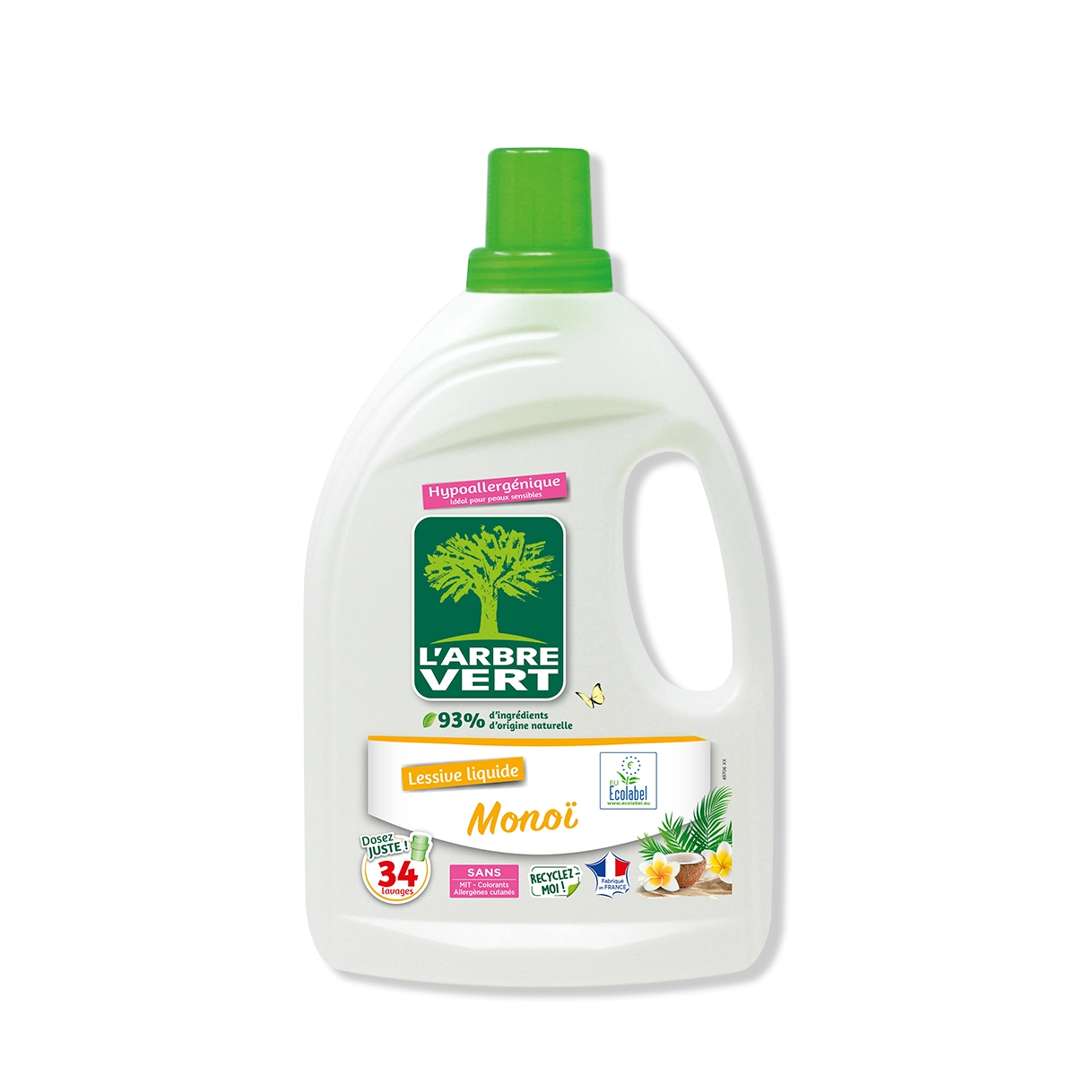 Lessive liquide Monoï 1,53L