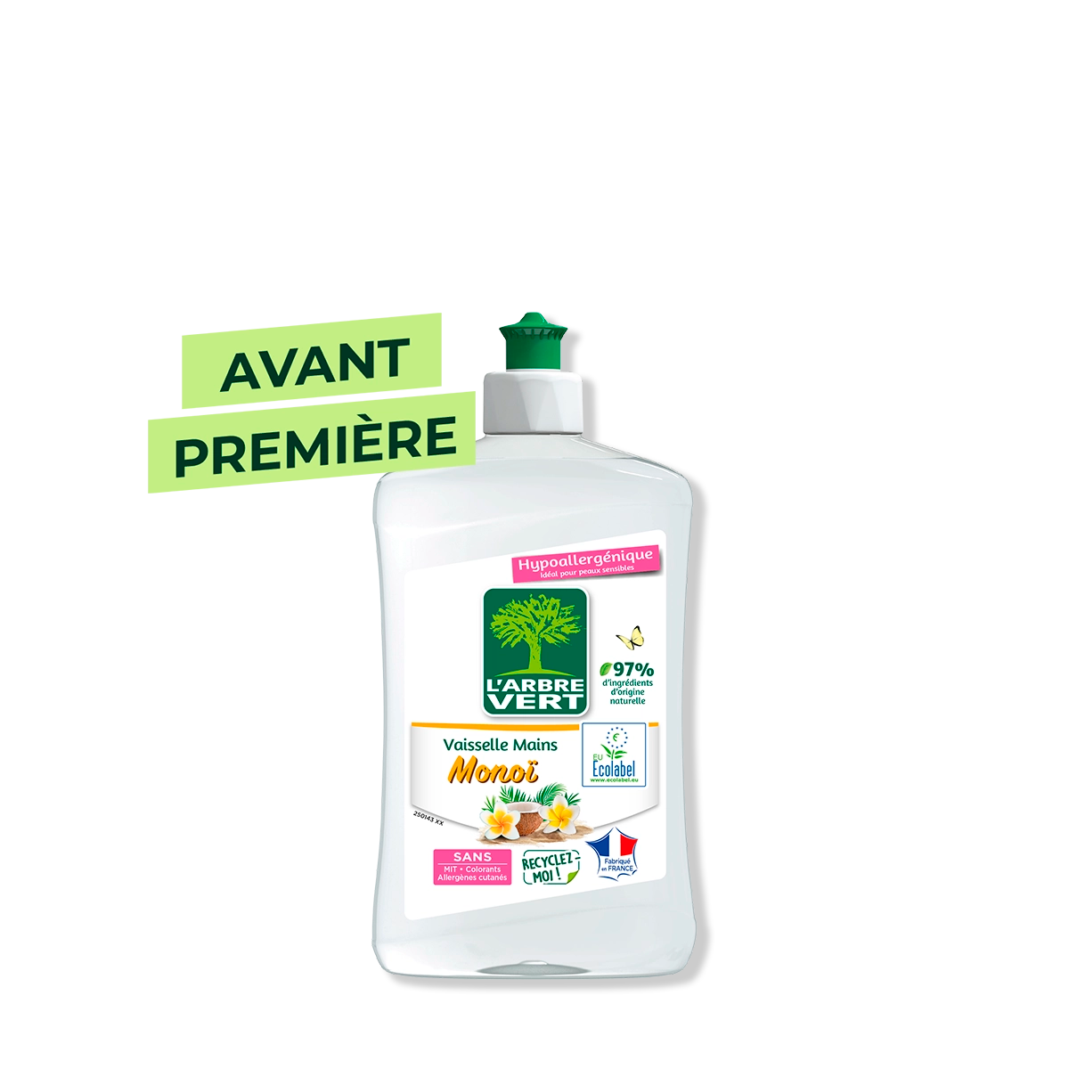 Liquide vaisselle Monoï 500 mL