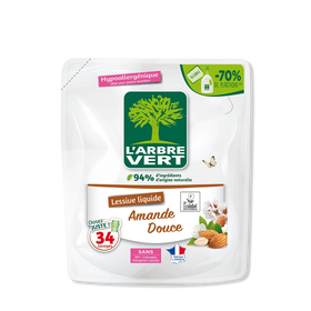 Recharge lessive liquide Amande douce 1,53L