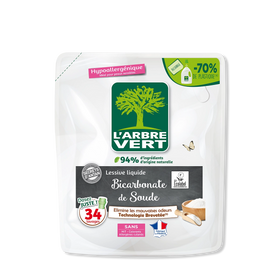 Recharge lessive liquide Bicarbonate de soude 1,53L