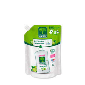 Recharge liquide vaisselle Parfum citron vert 1L