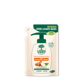 Recharge crème lavante mains Amande douce 300 mL