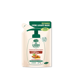 Recharge crème lavante mains Argan 300 mL