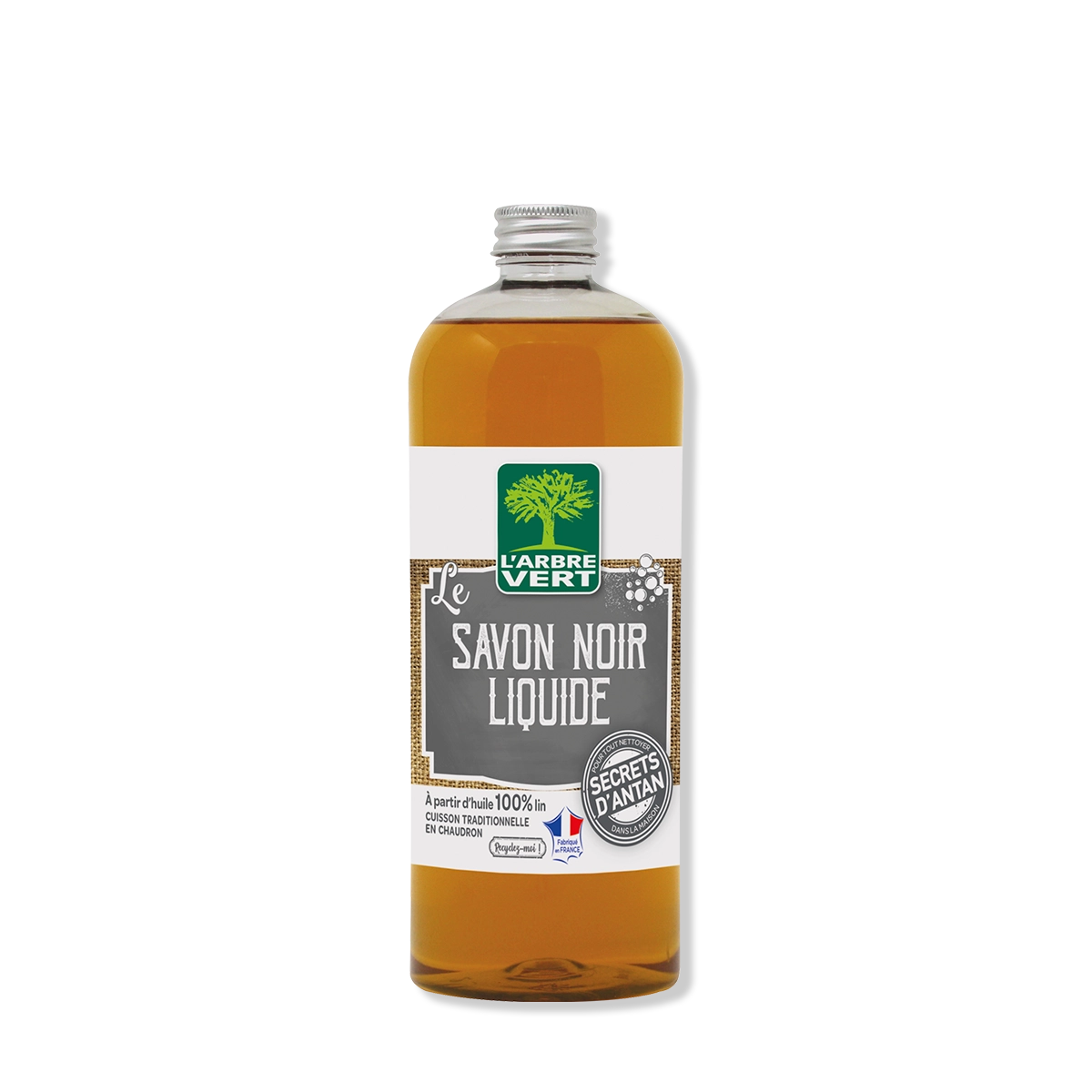 Savon noir liquide A l'huile de lin 700 mL