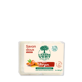 Savon doux Parfum Argan 2 x 100 g