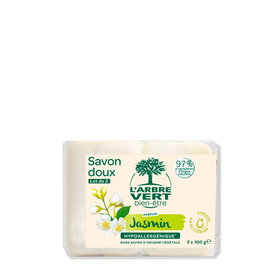 Savon doux Jasmin 2 x 100 g