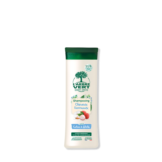 Shampooing Cheveux Normaux Parfum Coton & Litchi 250 mL